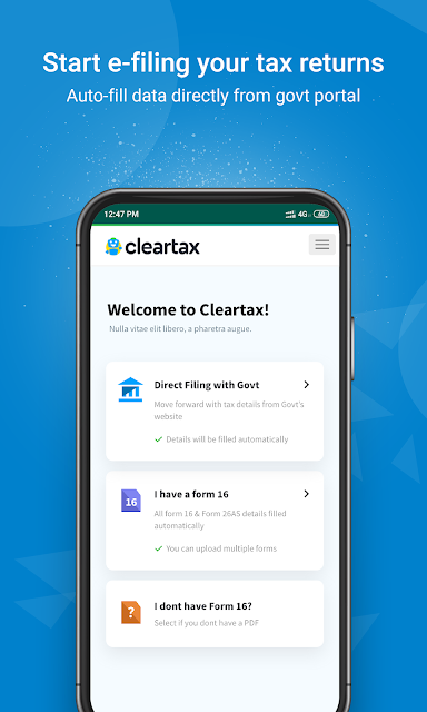 Cleartax app